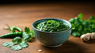 This Green Chutney Makes Snacks Irresistible