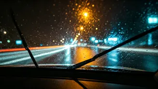 Night Driving In Rain Demands Maximum Caution