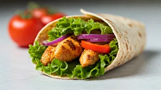 Five-Ingredient Wraps Packed With Protein And Flavour
