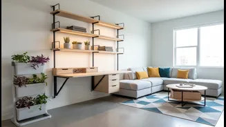 Space-Saving Apartment Upgrades That Keep Walls Completely Intact