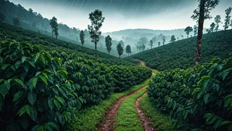 Rainy Estates Turn Coorg Into Romance Country
