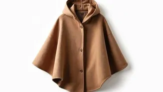 Herringbone capes: The winter layering essential