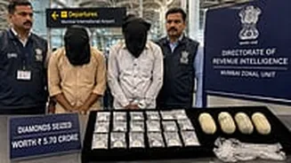 Mumbai Crime: DRI Arrests 2 Passengers For Allegedly Smuggling Diamonds Worth ₹5.70 Crore To Bangkok At CSMIA
