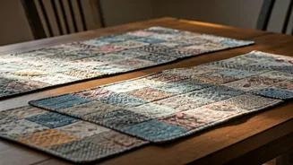Patchwork Placemats Bring Grandma-Chic Energy Home