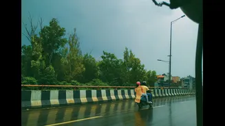 Red Alert Issued in Delhi Amid Heavy Rain, Nine Flights Diverted