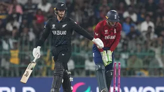 T20 World Cup: New Zealand restricted to 159/7 in must-win Super 8 clash vs England