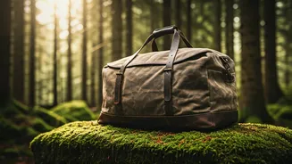 Pack Lightweight Portless Canvas Bags For Rugged Wilderness Camping