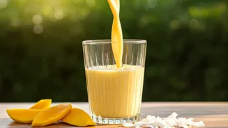 Ditch Regular Shakes For Kesar Mango Coconut Blends