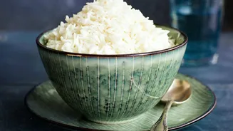 Fluff Rice Only after the Resting Stage