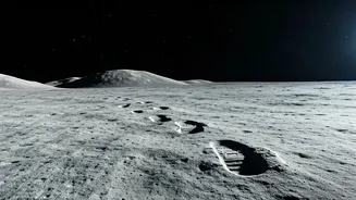 Zero Atmospheric Activity Assures Permanent Preservation Of Astronaut Paths