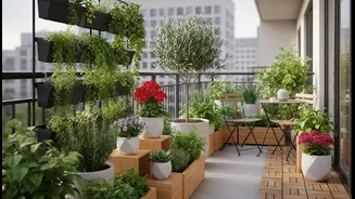 Why space-saving layout strategies prevent cluttered appearances in small balcony gardens