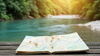 Crowdsourced Travel Maps Reveal Secret Discounted Riverside Backpacker Spots
