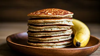 Transform Overripe Bananas Into Fluffy Oatmeal Pancakes In Ten Minutes