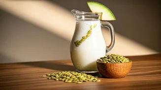 Ditch Dairy: Melon Seed Milk Is Trending On Feeds