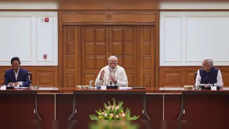 PM Modi Holds Meeting To Review State Of The Indian Economy