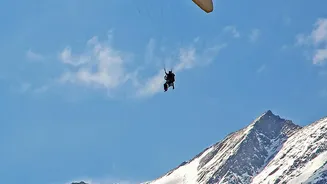 The French Alps Paragliding Guide Can Be Affected By Sudden Changes In Mountain Weather