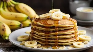 Make these banana pancake bites in just 5 minutes