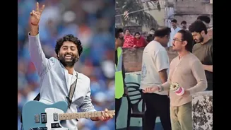 Aamir Khan Visits Arijit Singh’s Jiaganj Home, Enjoys Kite-Flying | Watch Video