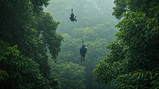 Monsoon Makes Ziplining Even More Magical