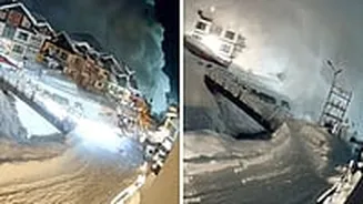 Sonmarg Avalanche Video: CCTV Footage Shows Exact Moment When Heavy Snow Swept Through J&K's Ganderbal