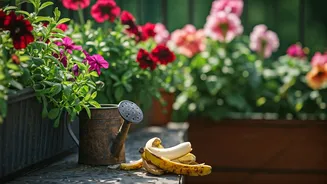 Give Balcony Blooms A Summer Boost Using Banana Spray