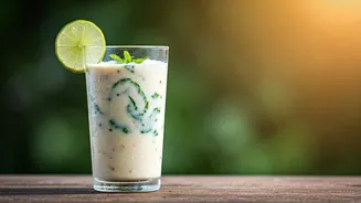 Salted Sattu Mint Buttermilk Is Peak Natural Energy Booster
