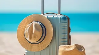 Save luggage space on weekend beach getaways with smart vacuum compression pouches
