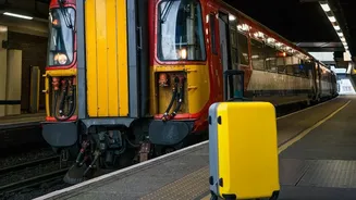A Platform-Change Buffer Can Protect Tight August Rail Journeys