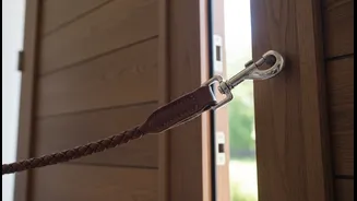 Keep Leashes And Doors Secure When A Nervous Pet May Bolt