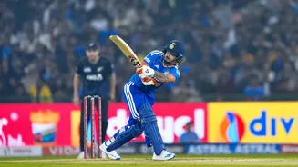 Raipur T20I, India chase 209-run target versus New Zealand: Stats