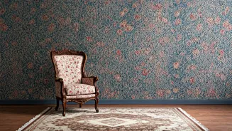 Pattern Drenching Makes Decor Feel More Immersive