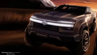 Nova Amarok terá base chinesa e motor híbrido inédito