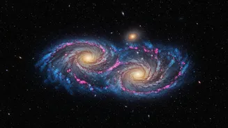 NASA's Three-Galaxy-Pairs Image Brings Fresh Attention To Misleading Cosmic Perspective