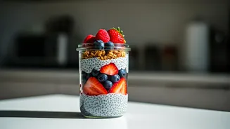 Chia Berry Parfait Is Built For Meal Prep