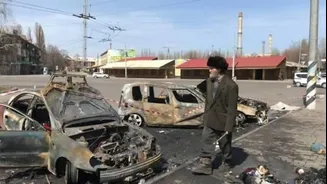 13 killed in Russian drone attack on Ukraine train station