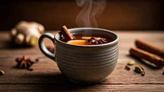 This Rainy Season, Spice Teas Rule