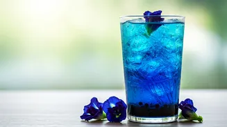 Beat the Heat: Chef Sanjeev Kapoor's Cooling Blue Pea & Gond Katira Iced Tea