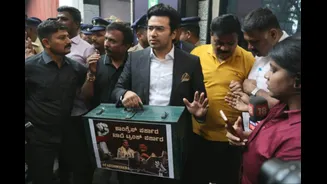 'Arresting Won't Silence Me': Tejasvi Surya Briefly Detained Amid Bengaluru Metro Fare Protest