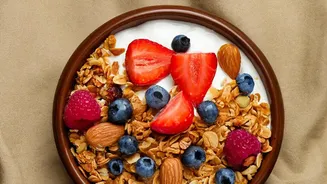 Try Walnut-Topped Breakfast Bowls For A Change Of Texture
