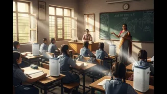 Air Purifiers To Be Installed In 10,000 School Classrooms As Pollution Chokes Delhi