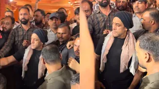 Crowd frenzy at Ganeshotsav: Salman steps in to help child