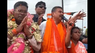 BJP's Debangshu Panda Wins Big In Falta Repoll; TMC Alleges 'Glaring Inconsistencies'