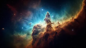 Cosmic Fog Makes Space History Feel Cinematic