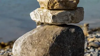 Stone Balancing As A Focus And Coordination Activity: Outdoor Activity Comes Into Focus