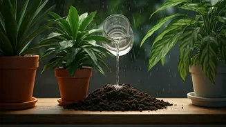 Plant Parents Are Debating Rainwater For Houseplants Again