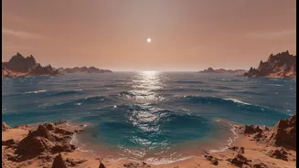 Researchers Say A Huge Ocean Could Have Lasted Millions Of Years On Mars