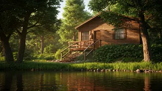 Unlock Heavy Off Season Discounts At Hidden Riverside Backpacker Cabins