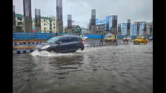 Heavy Rain Disrupts Kolkata, IMD Warns of More Intense Showers