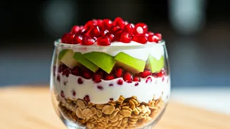 Ditch Boring Toast For Pomegranate Green Apple Layers