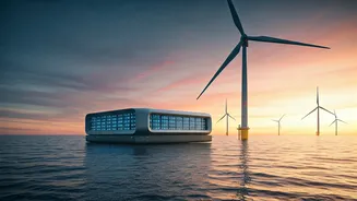 Floating Data Centers: Wind Turbines Powering the AI Revolution at Sea